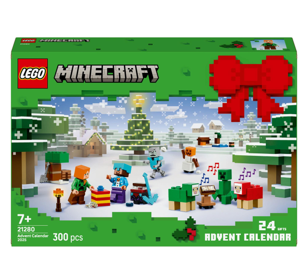 LEGO LEGO Minecraft 21280 Kalendarz adwentowy na 2025 rok - 1331748 - zdjęcie